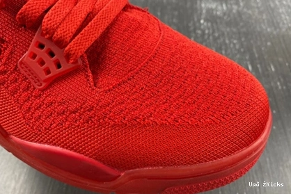 Flyknit Jordan 4 524 AQ3559-600  Red Popular Retro 0618